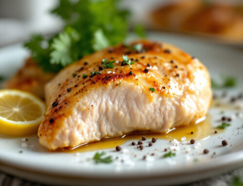 Poulet au citron et herbes